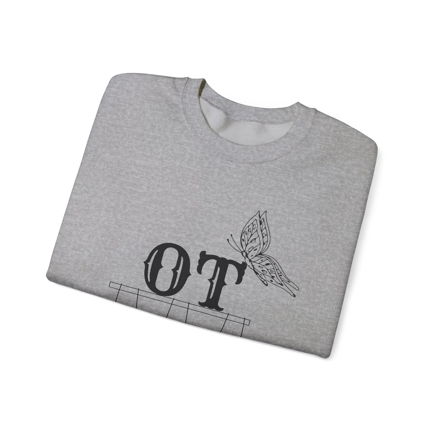 Boho OT Sweatshirt – Minimalist Occupational Therapist Crewneck, Therapy Pride Gift