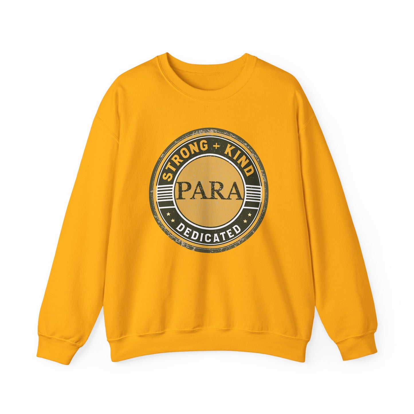 Boho Para Educator Sweatshirt – Strong + Kind Minimalist Paraprofessional Crewneck, Teacher Gift