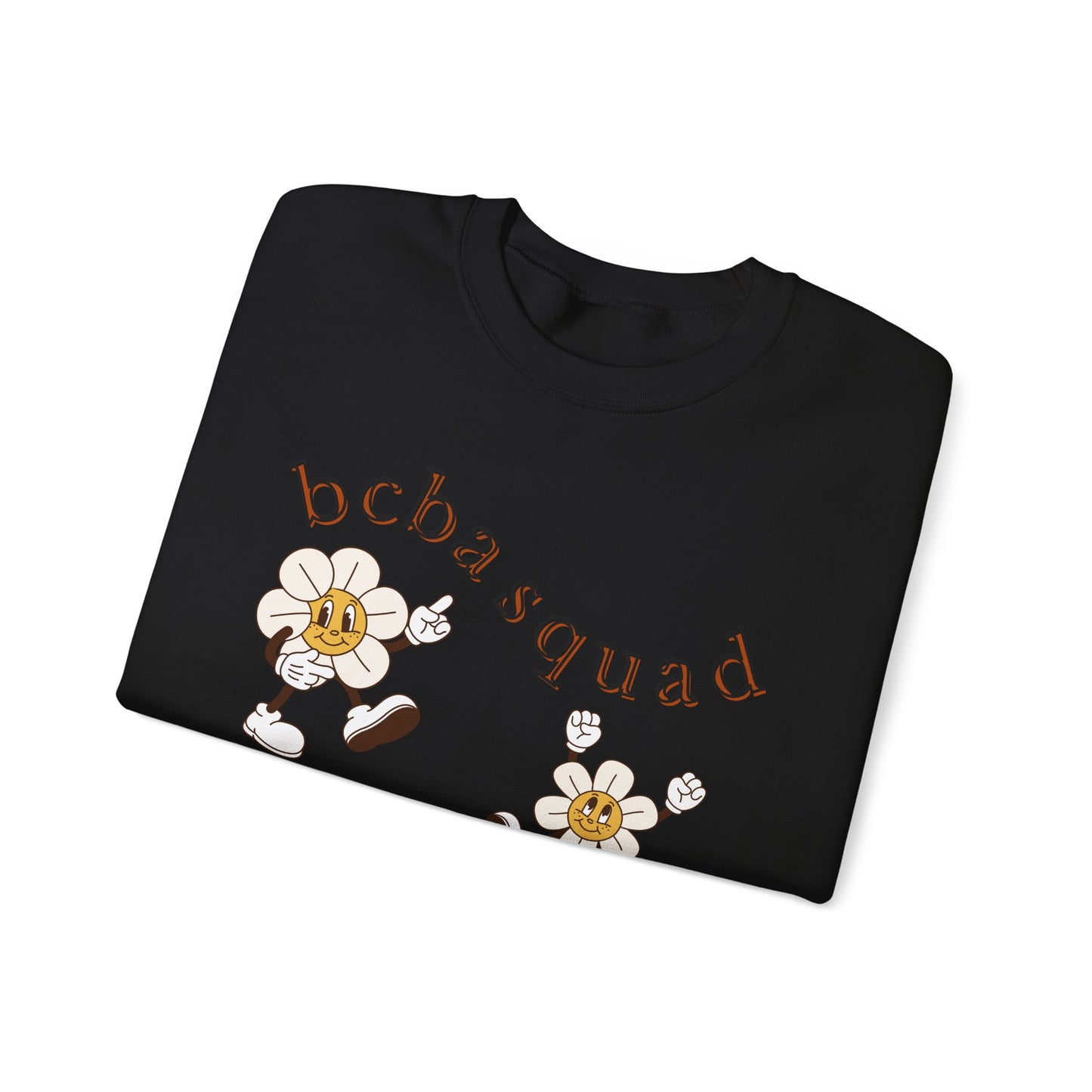 BCBA Sweatshirt – Boho Minimalist Behavior Analyst Crewneck, Therapist Gift