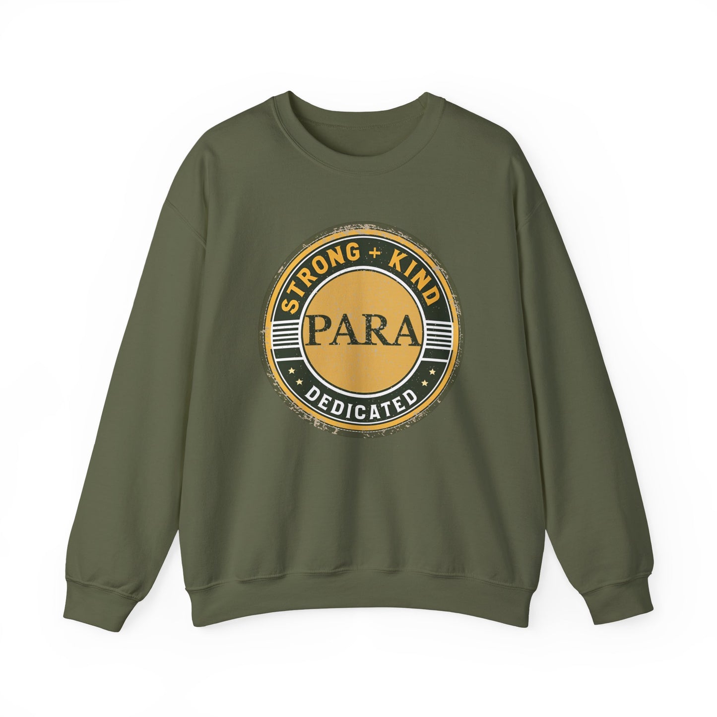 Boho Para Educator Sweatshirt – Strong + Kind Minimalist Paraprofessional Crewneck, Teacher Gift
