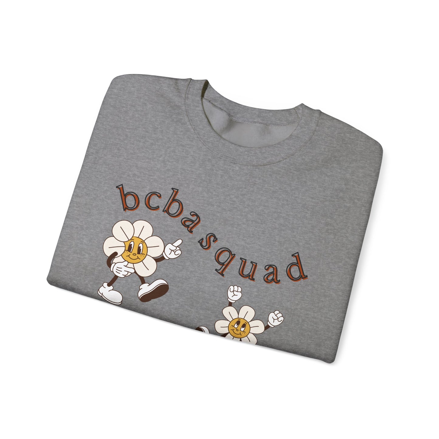 BCBA Sweatshirt – Boho Minimalist Behavior Analyst Crewneck, Therapist Gift