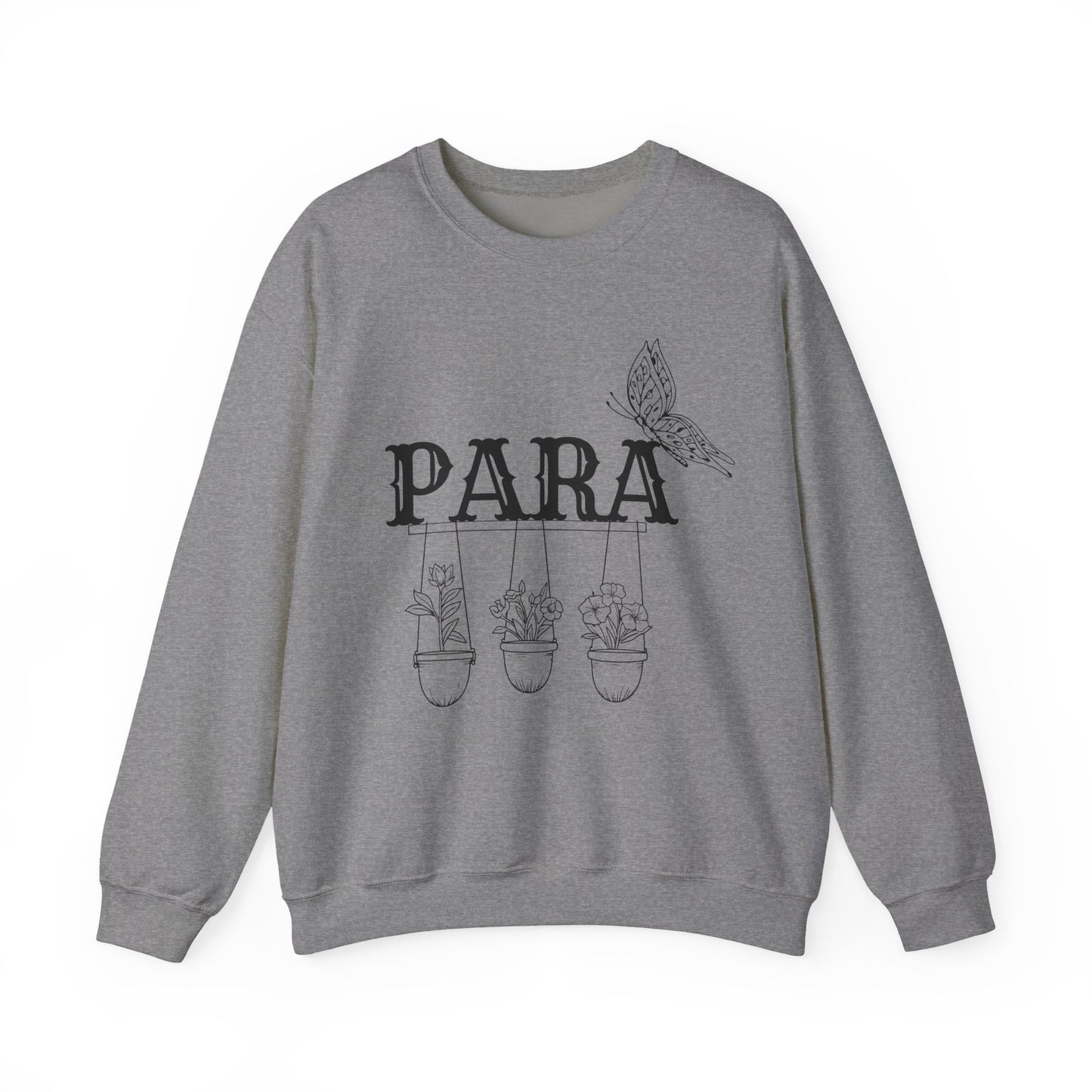 Boho Para Educator Sweatshirt – Minimalist Paraprofessional Crewneck, Teacher Pride Gift