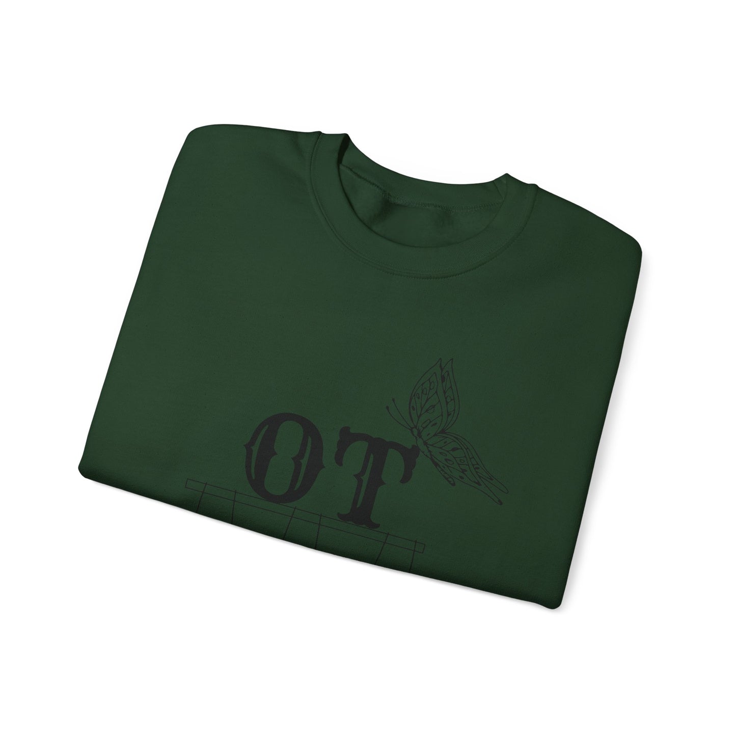 Boho OT Sweatshirt – Minimalist Occupational Therapist Crewneck, Therapy Pride Gift