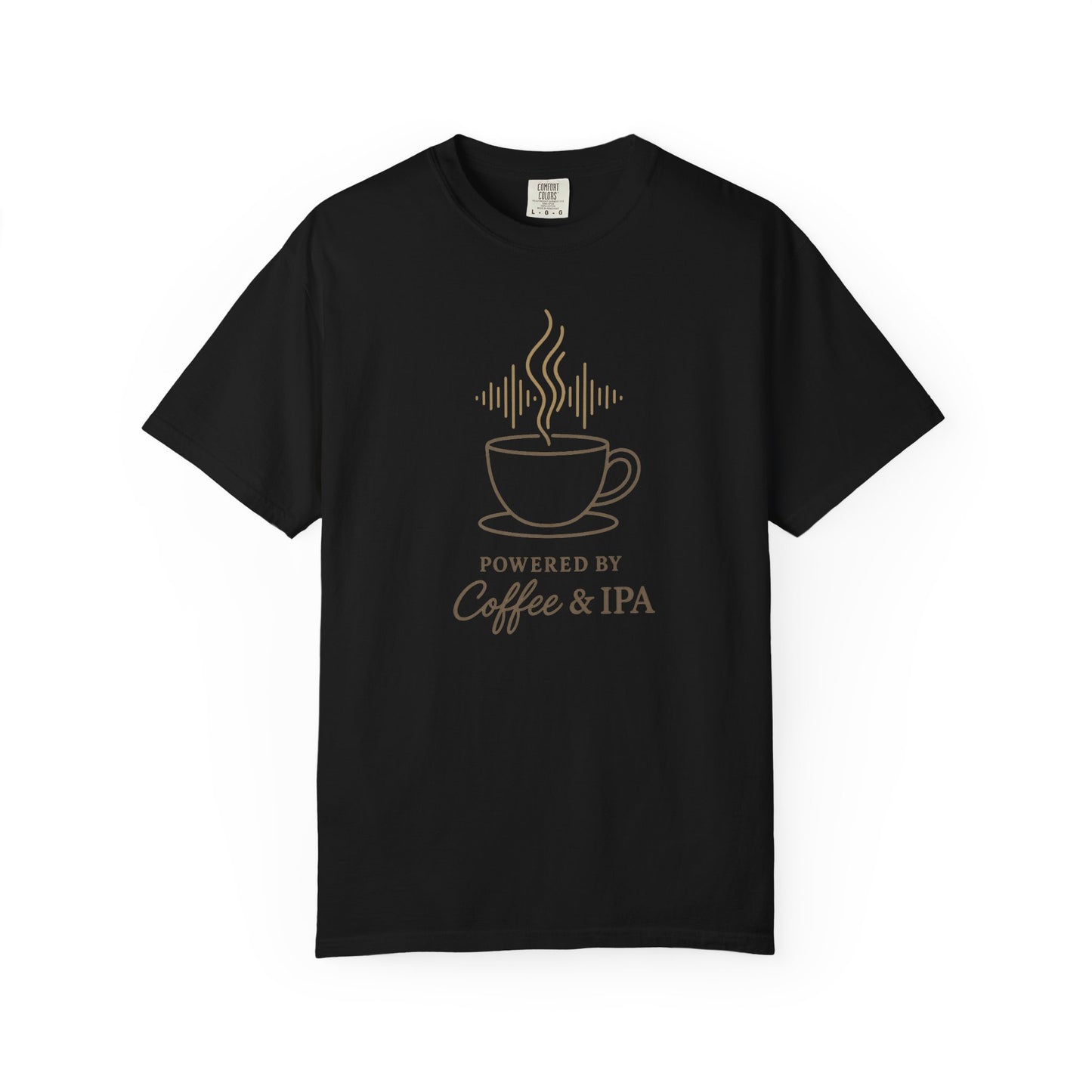 Powered by Coffee & IEPs Shirt – Teacher SLP Special Education Tee – Comfort Colors 1717 Boho Tee