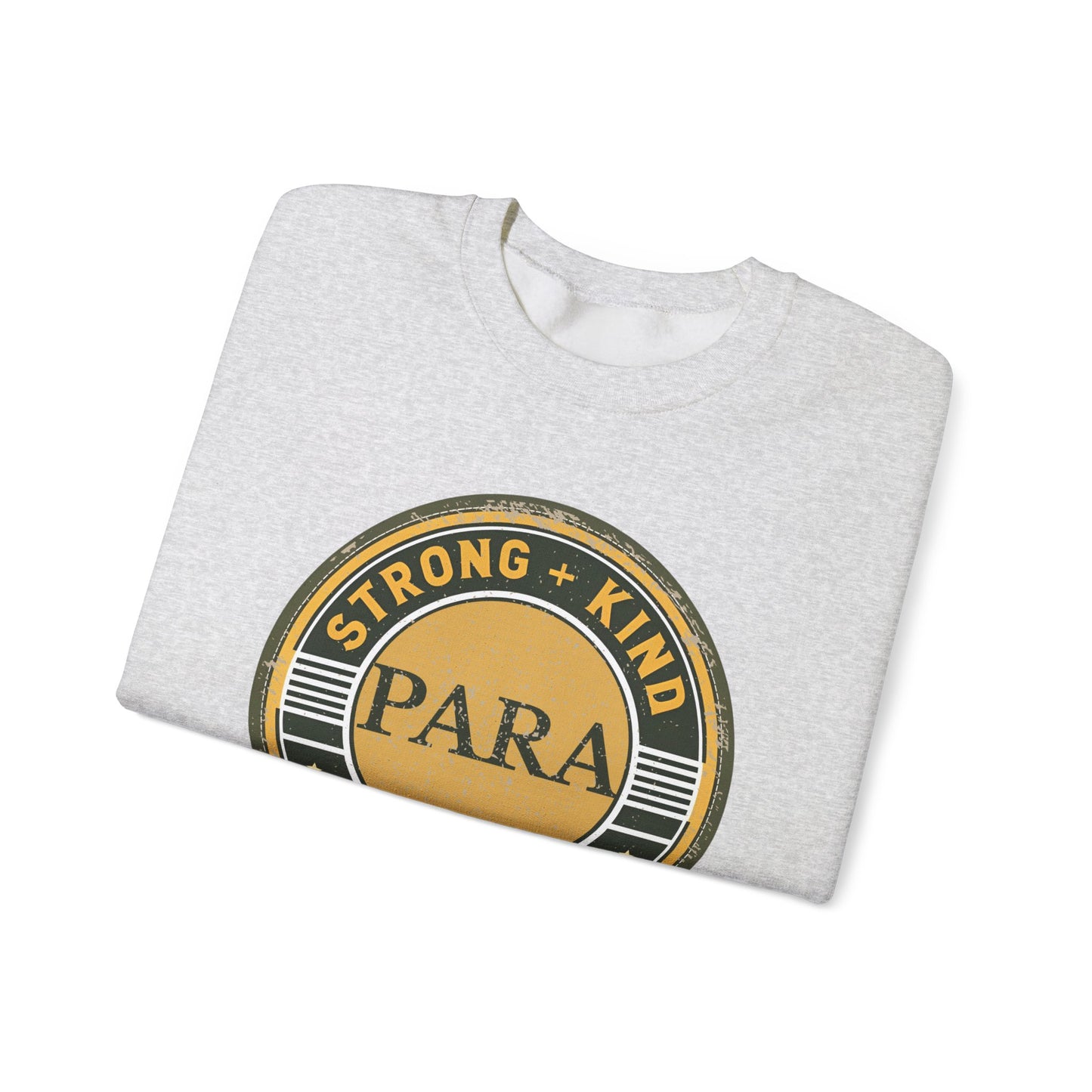 Boho Para Educator Sweatshirt – Strong + Kind Minimalist Paraprofessional Crewneck, Teacher Gift