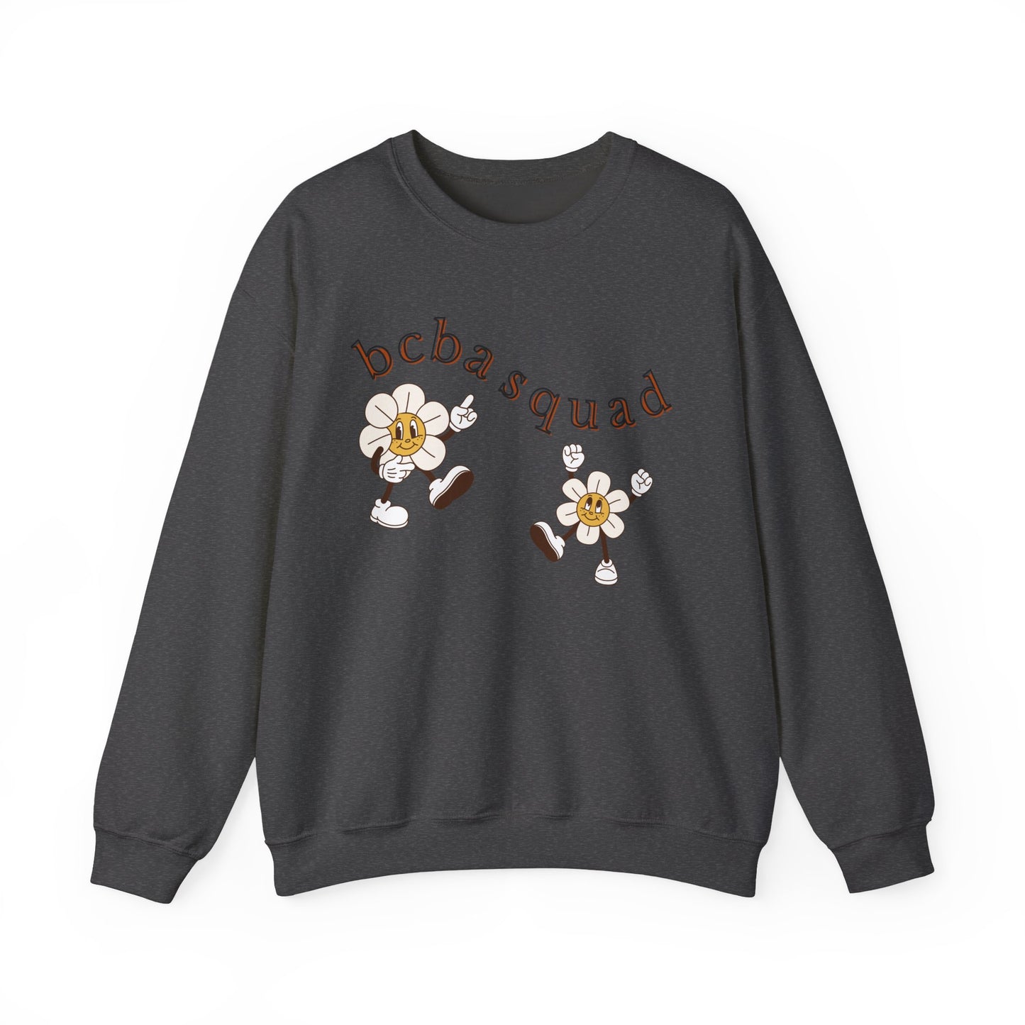 BCBA Sweatshirt – Boho Minimalist Behavior Analyst Crewneck, Therapist Gift