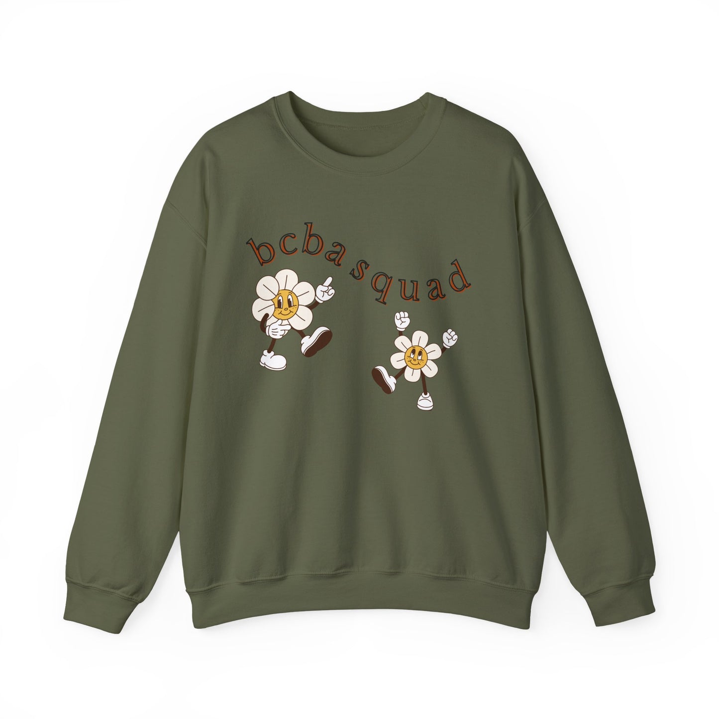 BCBA Sweatshirt – Boho Minimalist Behavior Analyst Crewneck, Therapist Gift