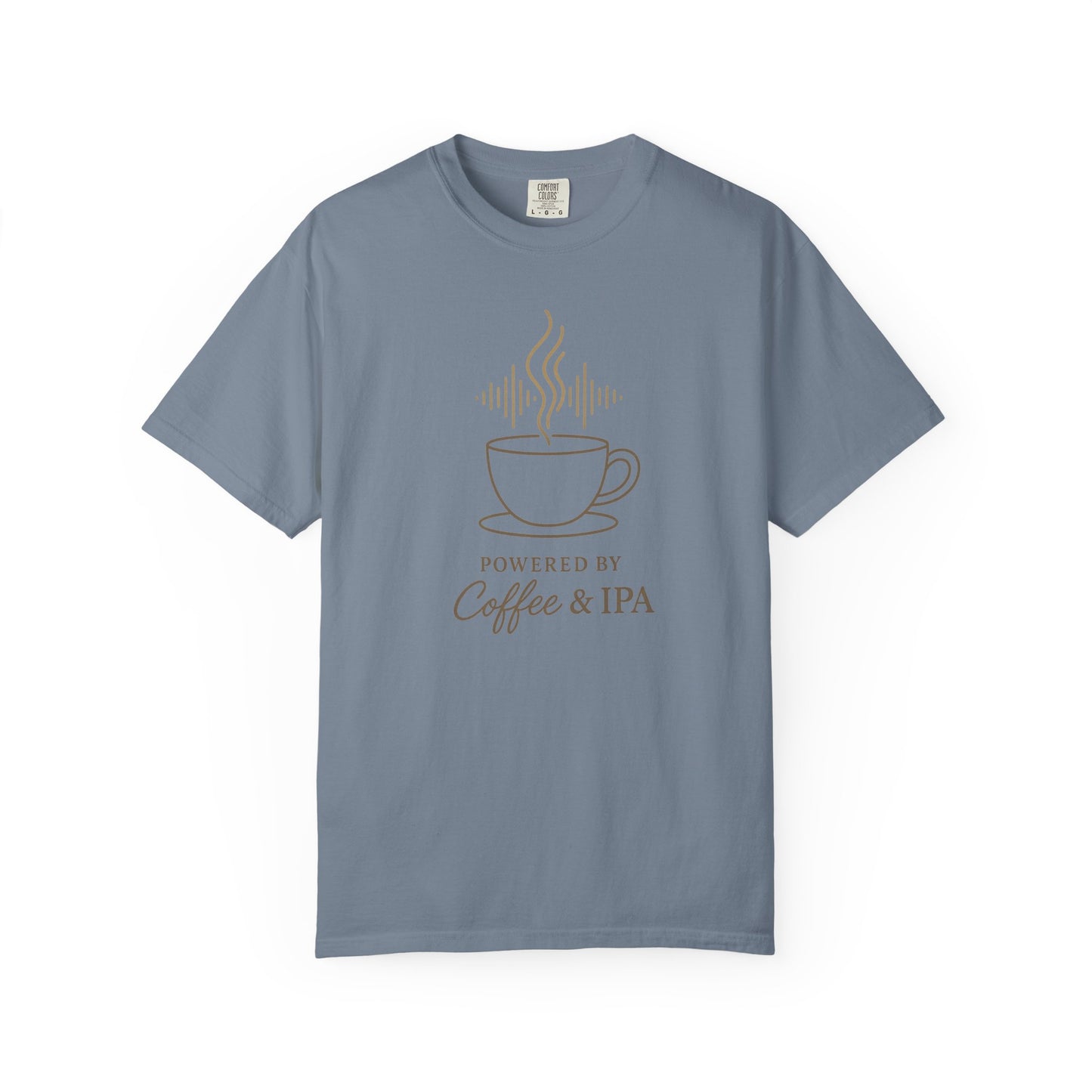 Powered by Coffee & IEPs Shirt – Teacher SLP Special Education Tee – Comfort Colors 1717 Boho Tee