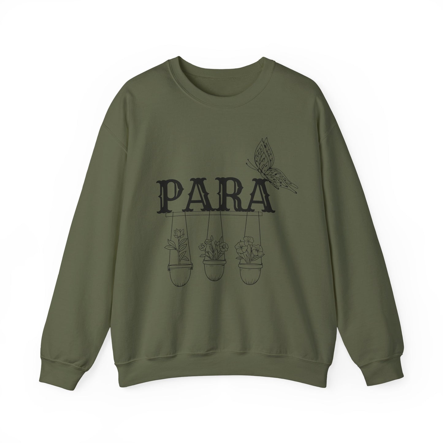 Boho Para Educator Sweatshirt – Minimalist Paraprofessional Crewneck, Teacher Pride Gift