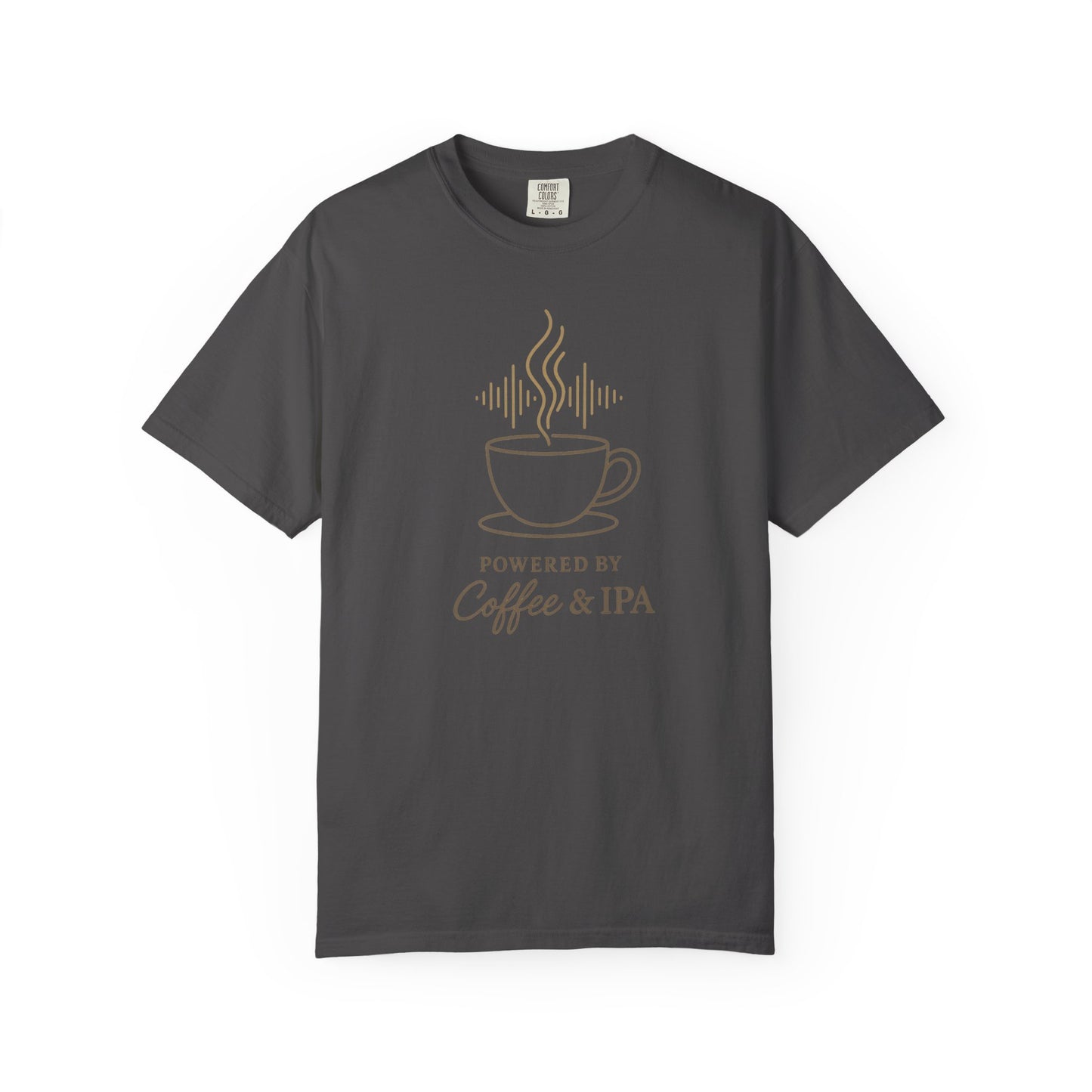 Powered by Coffee & IEPs Shirt – Teacher SLP Special Education Tee – Comfort Colors 1717 Boho Tee