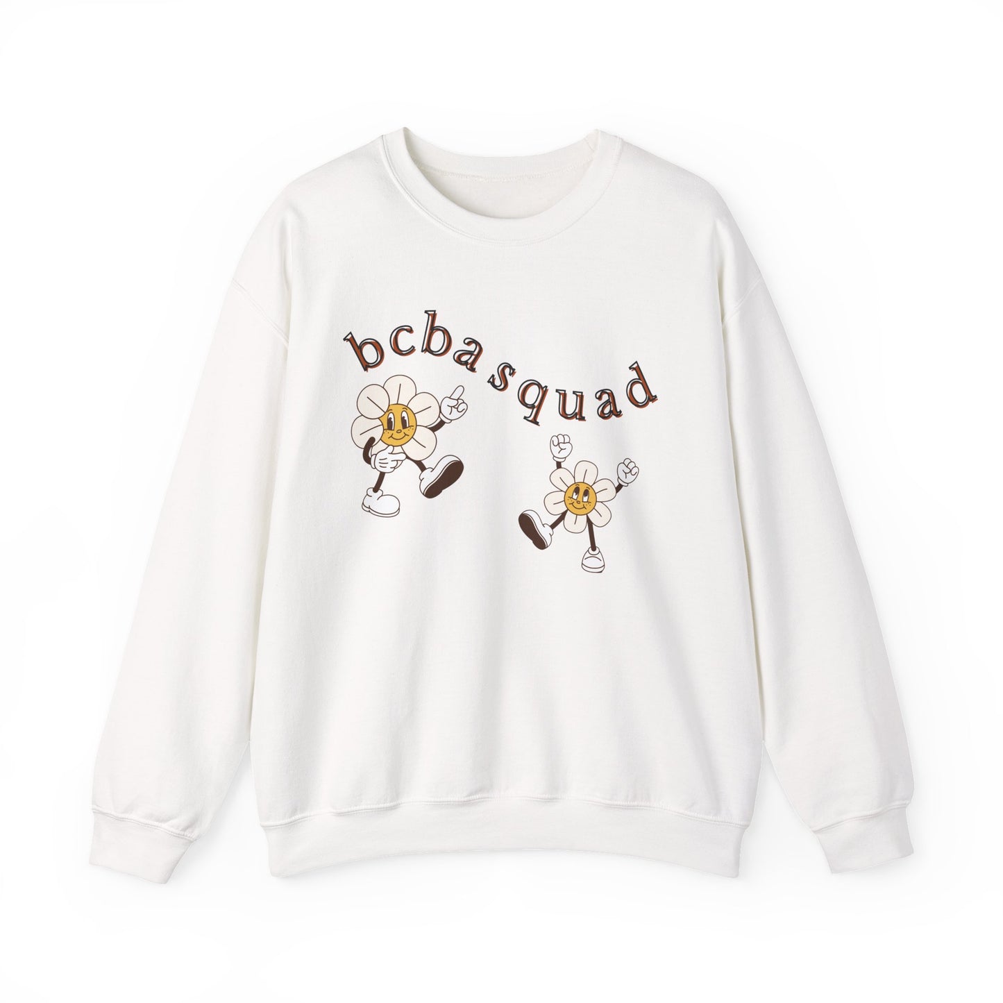 BCBA Sweatshirt – Boho Minimalist Behavior Analyst Crewneck, Therapist Gift