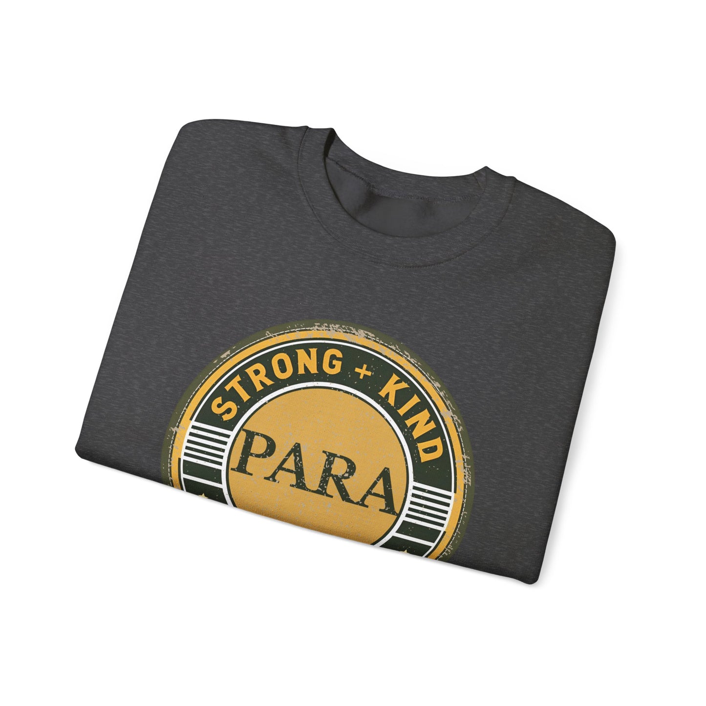 Boho Para Educator Sweatshirt – Strong + Kind Minimalist Paraprofessional Crewneck, Teacher Gift