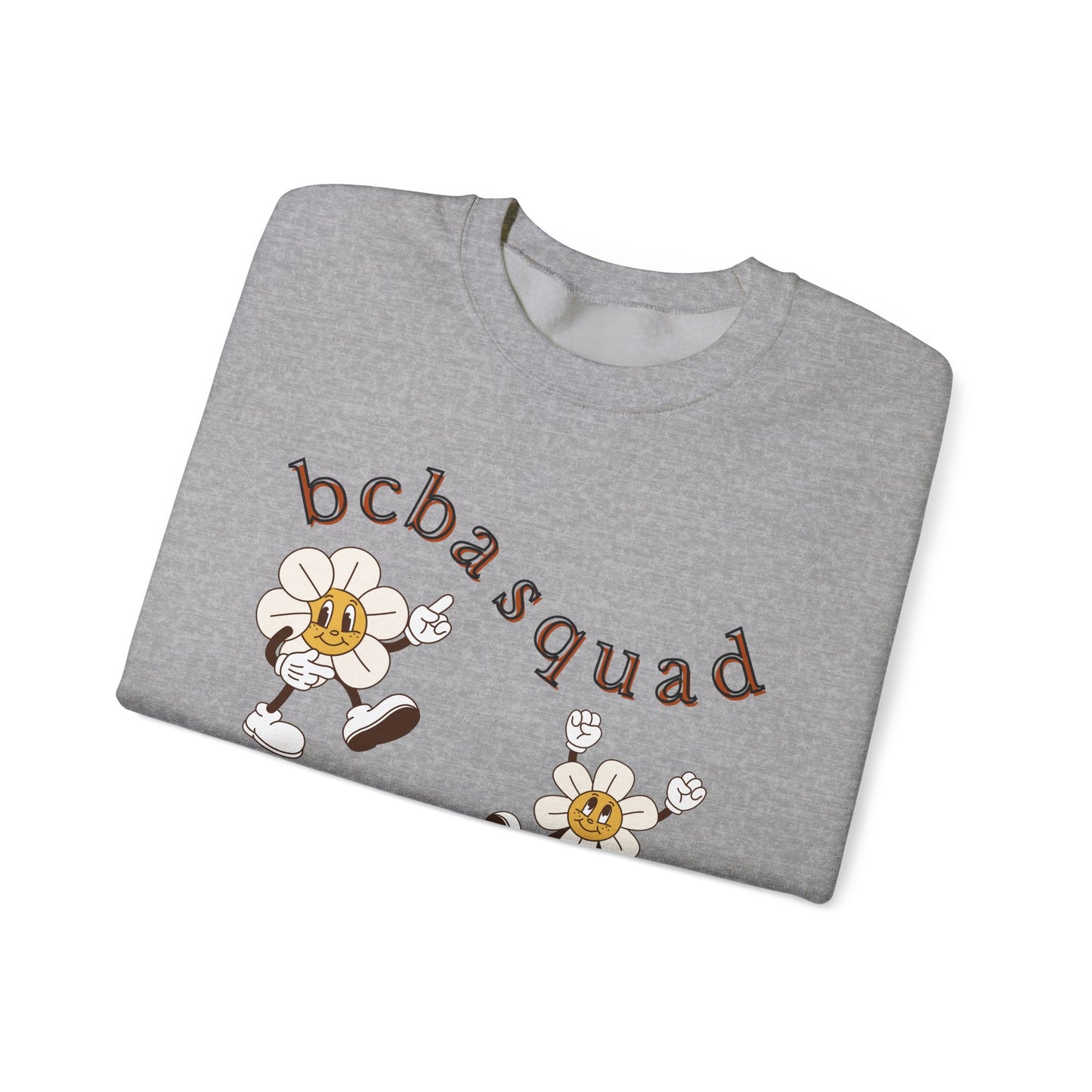 BCBA Sweatshirt – Boho Minimalist Behavior Analyst Crewneck, Therapist Gift