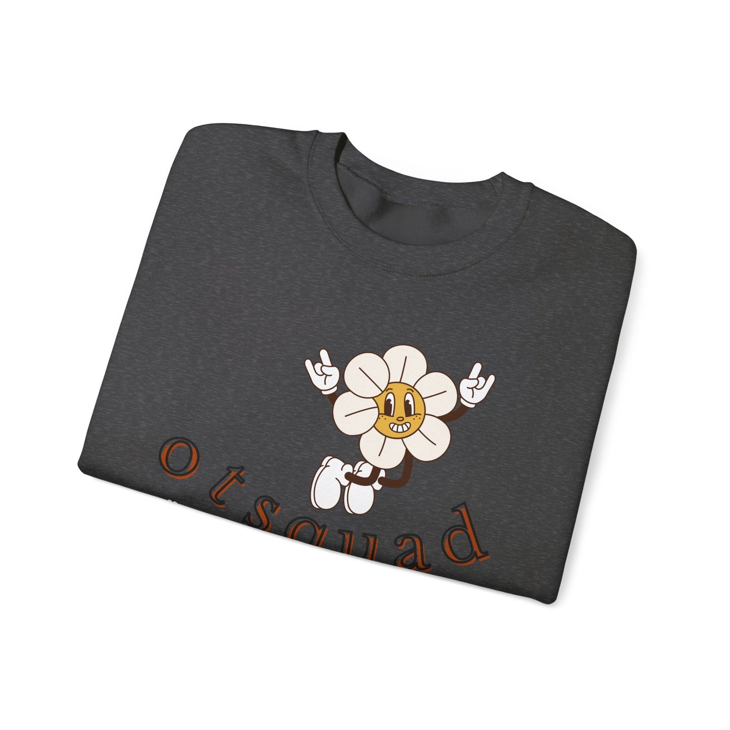 Squad OT Sweatshirt – Boho Minimalist Occupational Therapist Crewneck, Therapy Gift