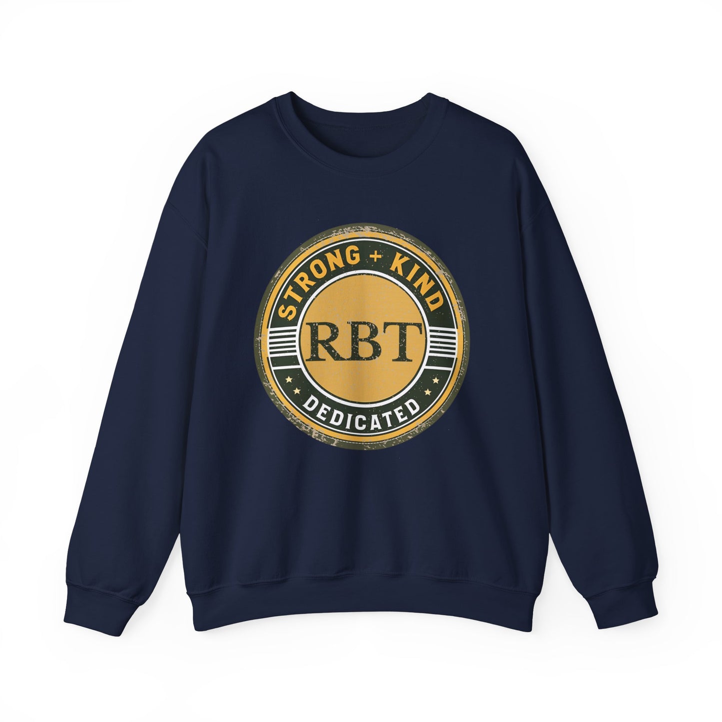 Boho Minimalist RBT Sweatshirt – Strong + Kind Registered Behavior Technician Crewneck, ABA Therapy Gift