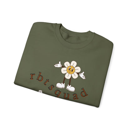 Boho RBT Sweatshirt – Minimalist Registered Behavior Technician Crewneck, ABA Therapy Gift