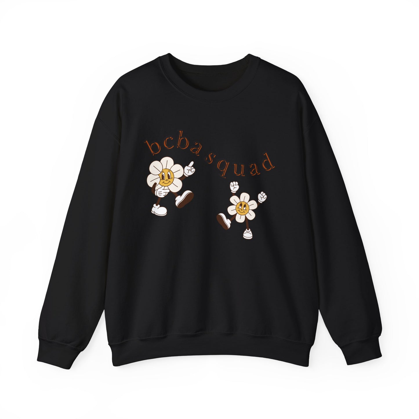 BCBA Sweatshirt – Boho Minimalist Behavior Analyst Crewneck, Therapist Gift