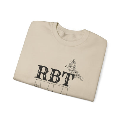 Boho Minimalist RBT Sweatshirt – Registered Behavior Technician Pride Crewneck, ABA Therapist Gift