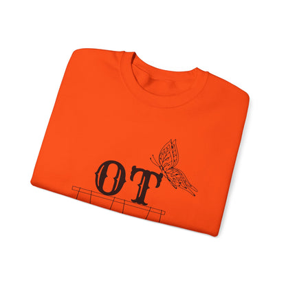 Boho OT Sweatshirt – Minimalist Occupational Therapist Crewneck, Therapy Pride Gift