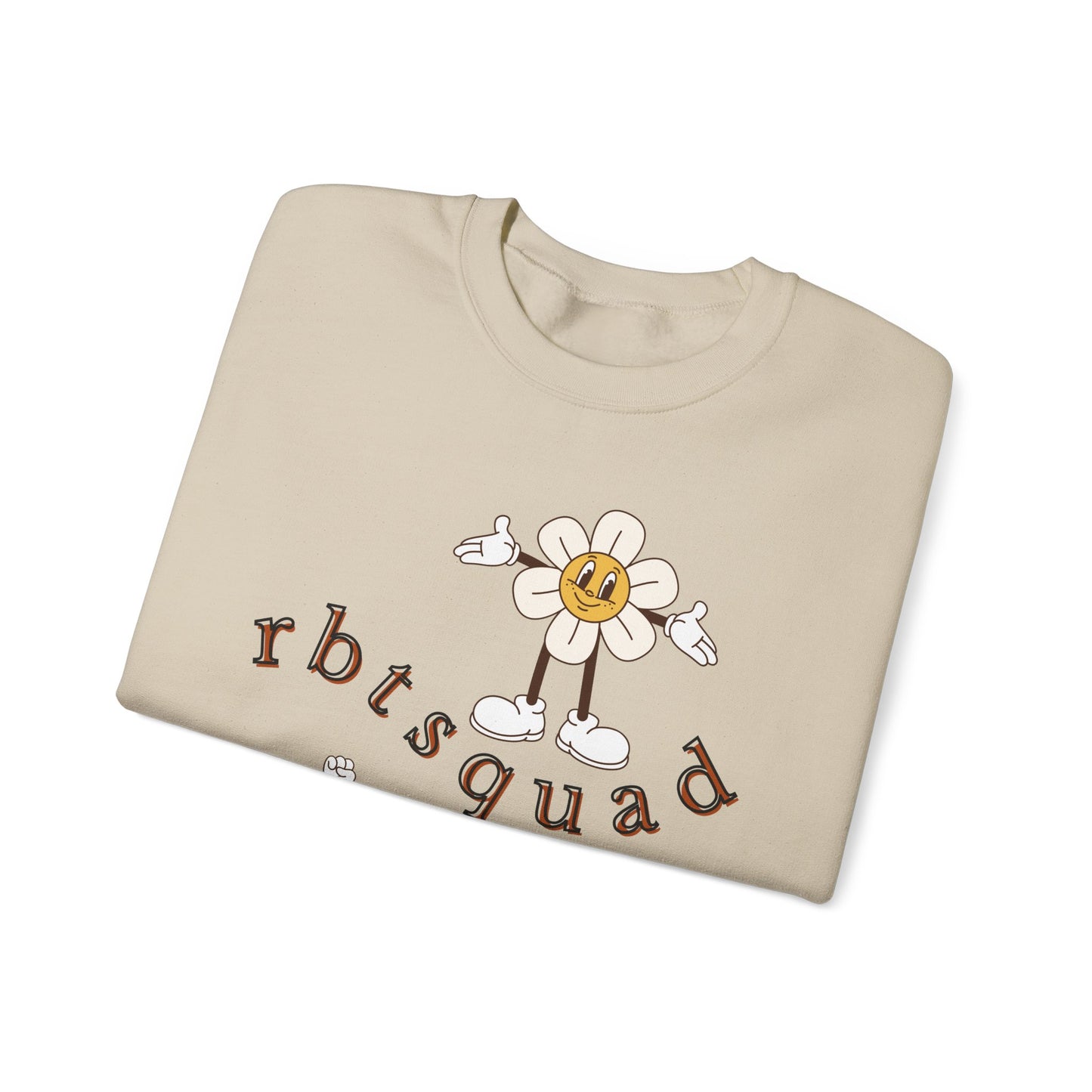 Boho RBT Sweatshirt – Minimalist Registered Behavior Technician Crewneck, ABA Therapy Gift
