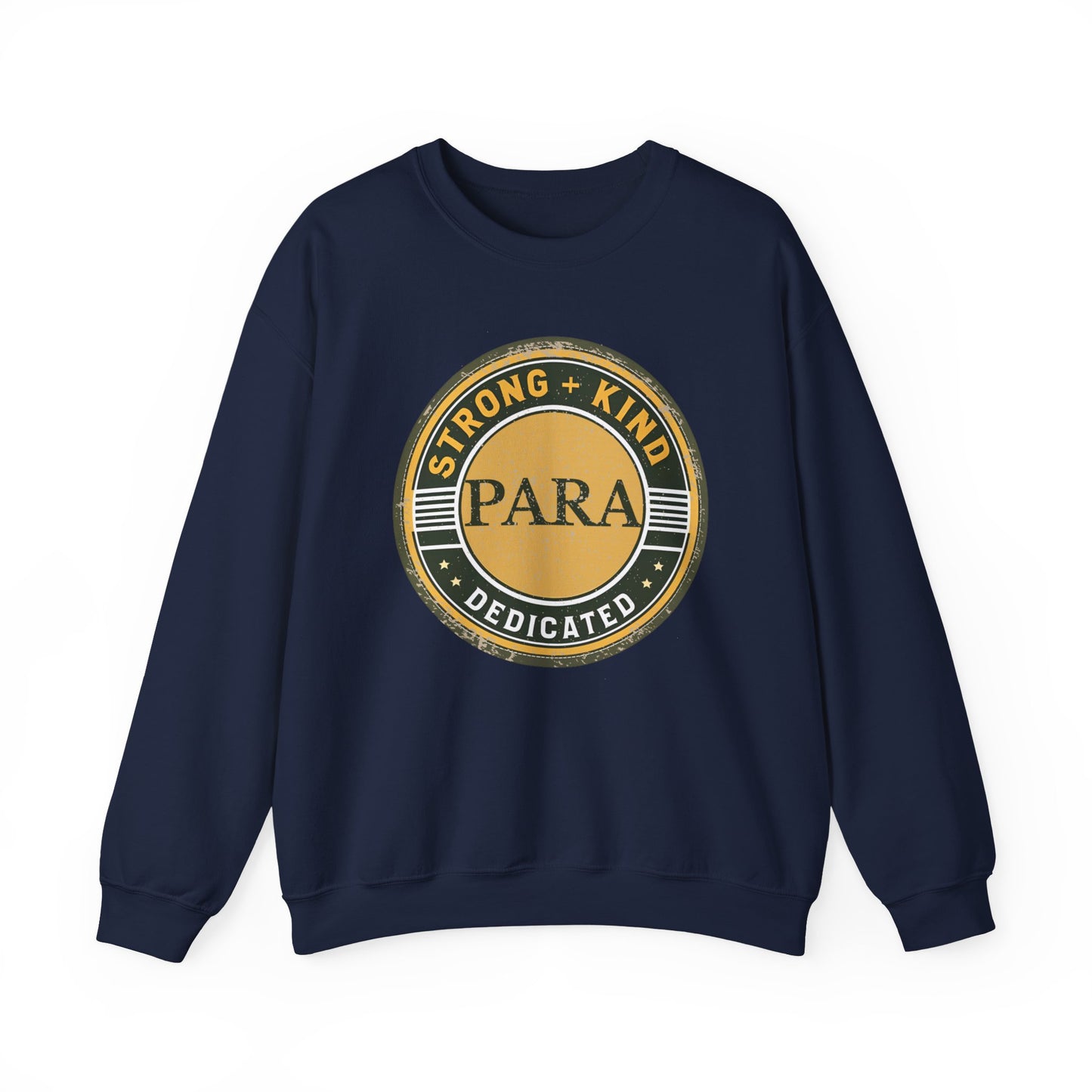 Boho Para Educator Sweatshirt – Strong + Kind Minimalist Paraprofessional Crewneck, Teacher Gift