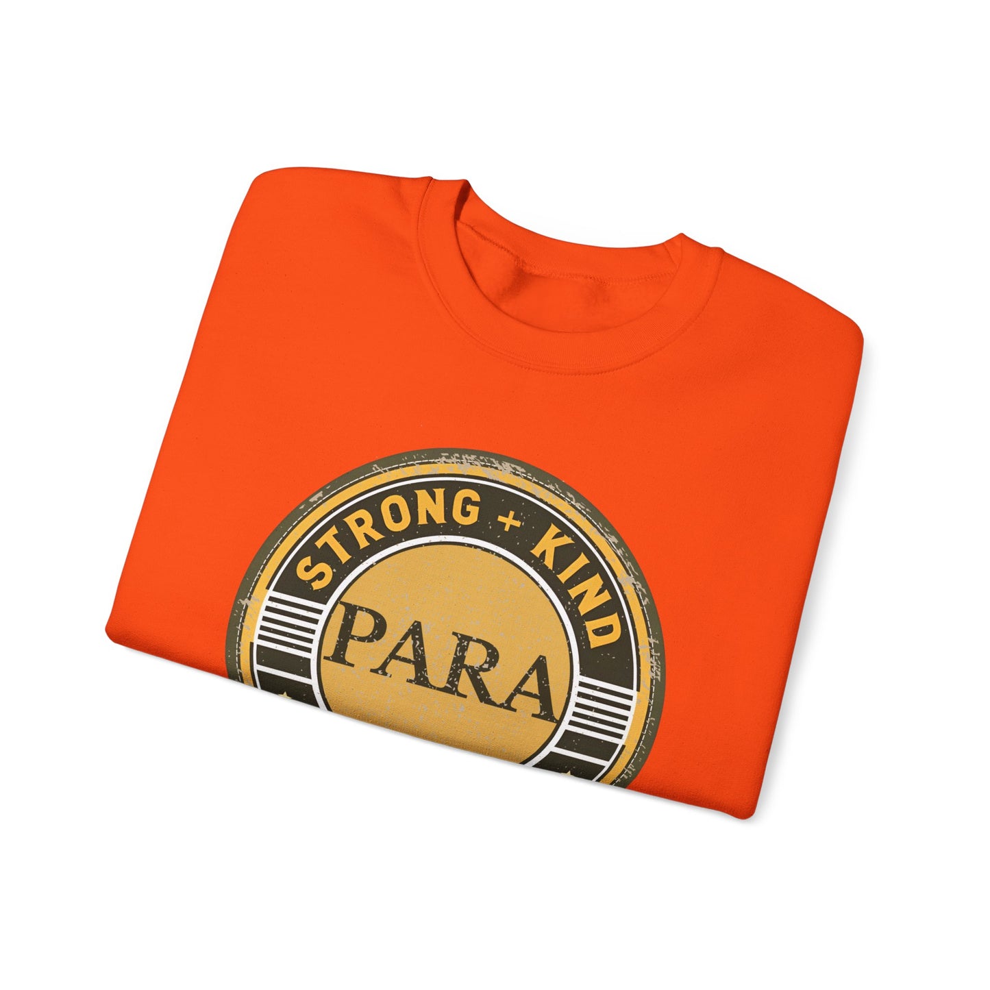 Boho Para Educator Sweatshirt – Strong + Kind Minimalist Paraprofessional Crewneck, Teacher Gift
