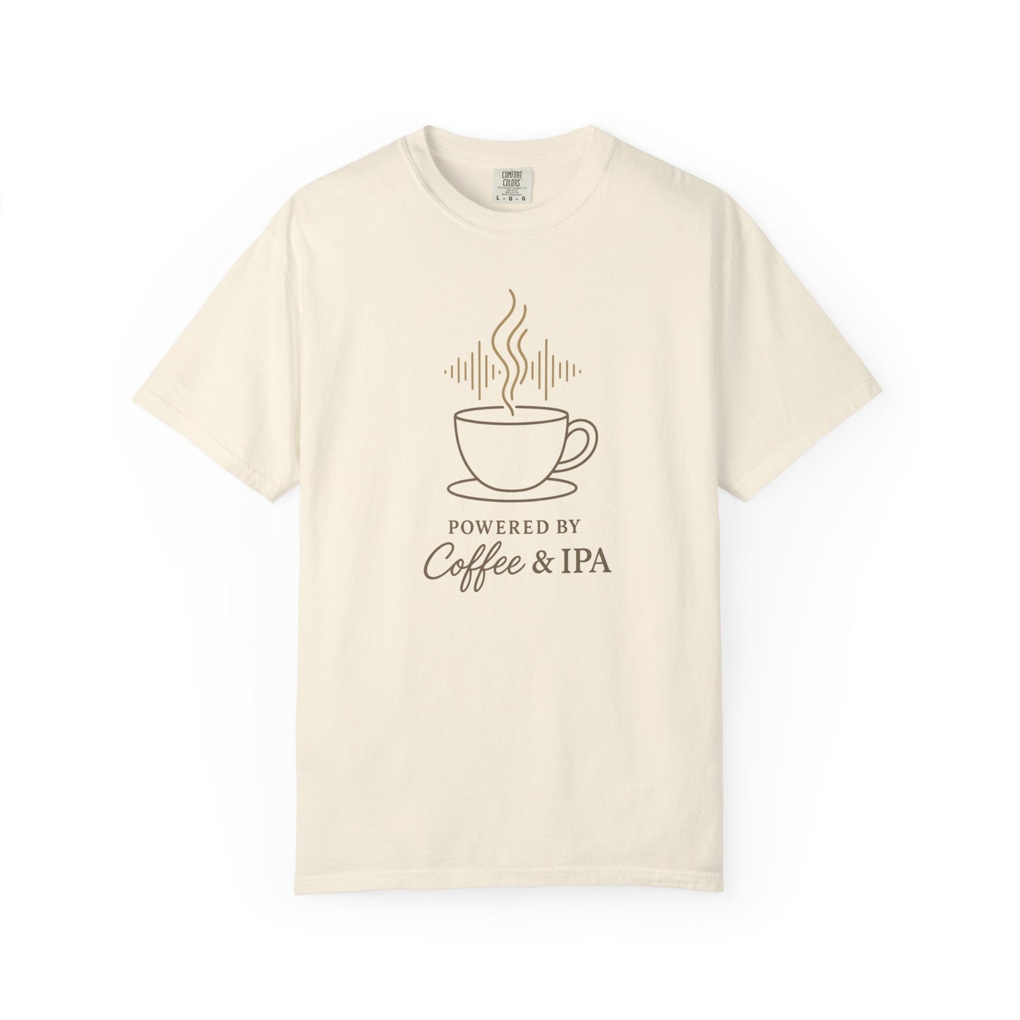 Powered by Coffee & IEPs Shirt – Teacher SLP Special Education Tee – Comfort Colors 1717 Boho Tee