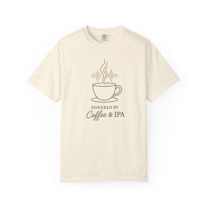 Powered by Coffee & IEPs Shirt – Teacher SLP Special Education Tee – Comfort Colors 1717 Boho Tee