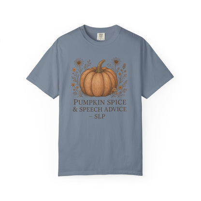 Copy of Boho Fall Pumpkin Graphic Tee – Speak Your Truth This Season Shirt – Autumn Comfort Colors 1717 Tee