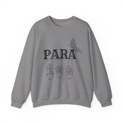Boho Para Educator Sweatshirt – Minimalist Paraprofessional Crewneck, Teacher Pride Gift