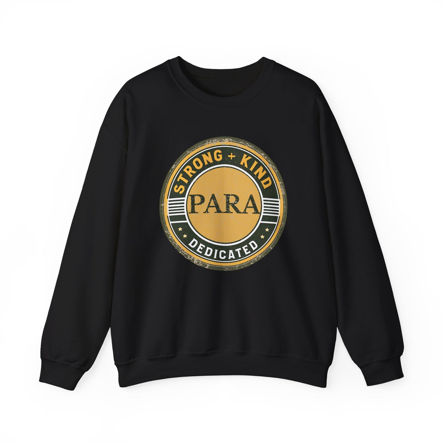 Boho Para Educator Sweatshirt – Strong + Kind Minimalist Paraprofessional Crewneck, Teacher Gift