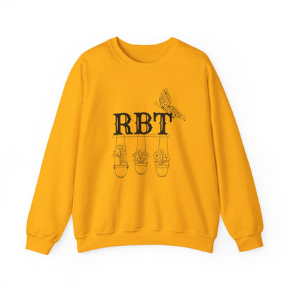 Boho Minimalist RBT Sweatshirt – Registered Behavior Technician Pride Crewneck, ABA Therapist Gift