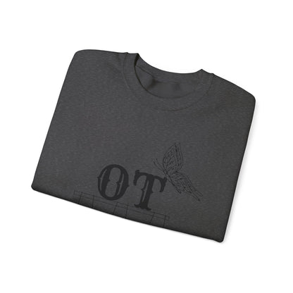 Boho OT Sweatshirt – Minimalist Occupational Therapist Crewneck, Therapy Pride Gift