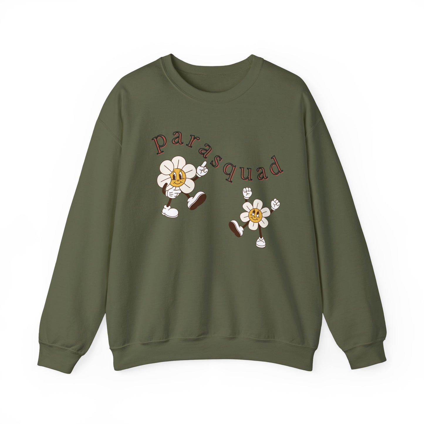 Boho Para Educator Sweatshirt – Minimalist Paraprofessional Crewneck, Teacher Gift