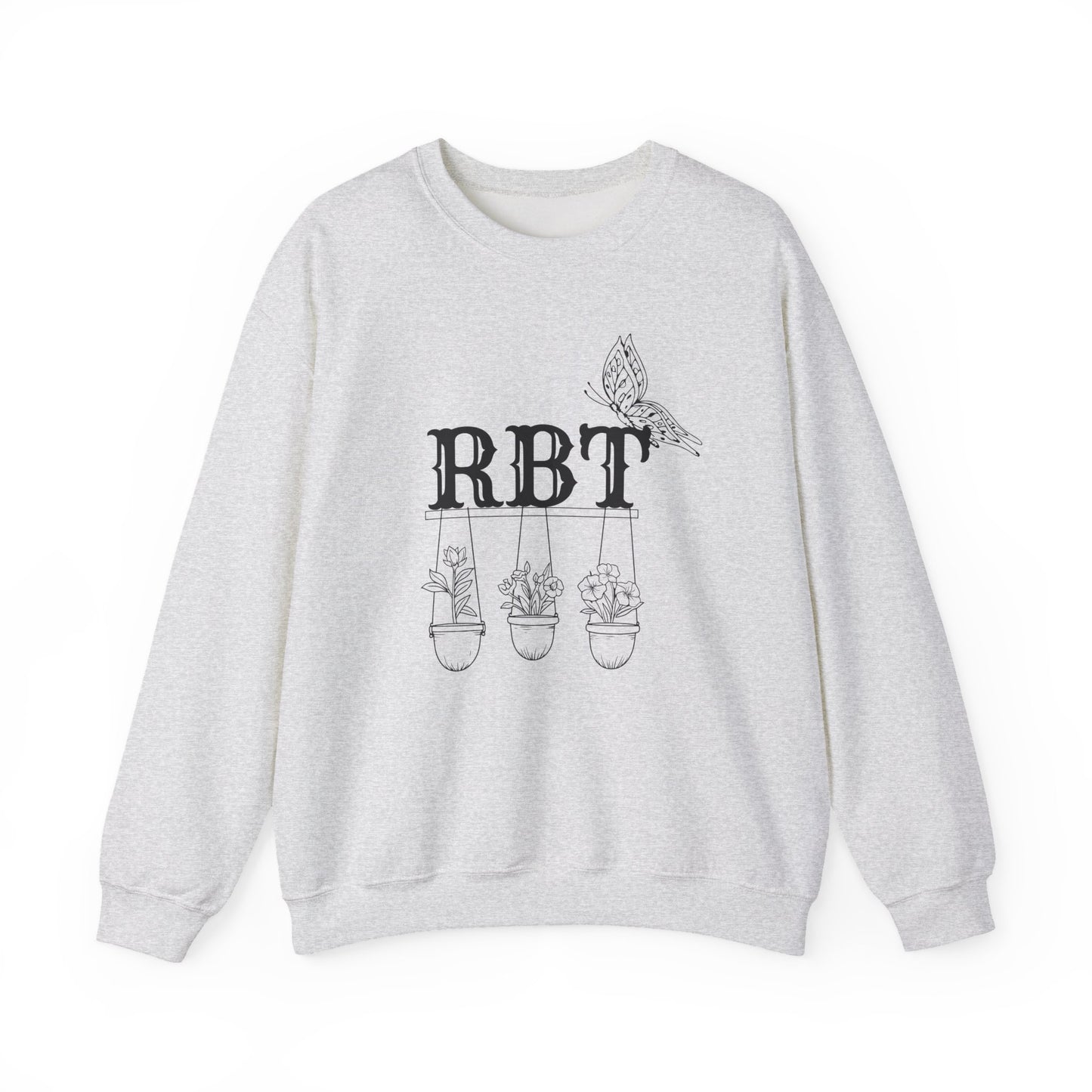 Boho Minimalist RBT Sweatshirt – Registered Behavior Technician Pride Crewneck, ABA Therapist Gift