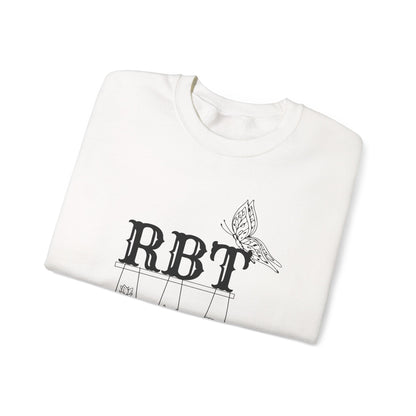 Boho Minimalist RBT Sweatshirt – Registered Behavior Technician Pride Crewneck, ABA Therapist Gift