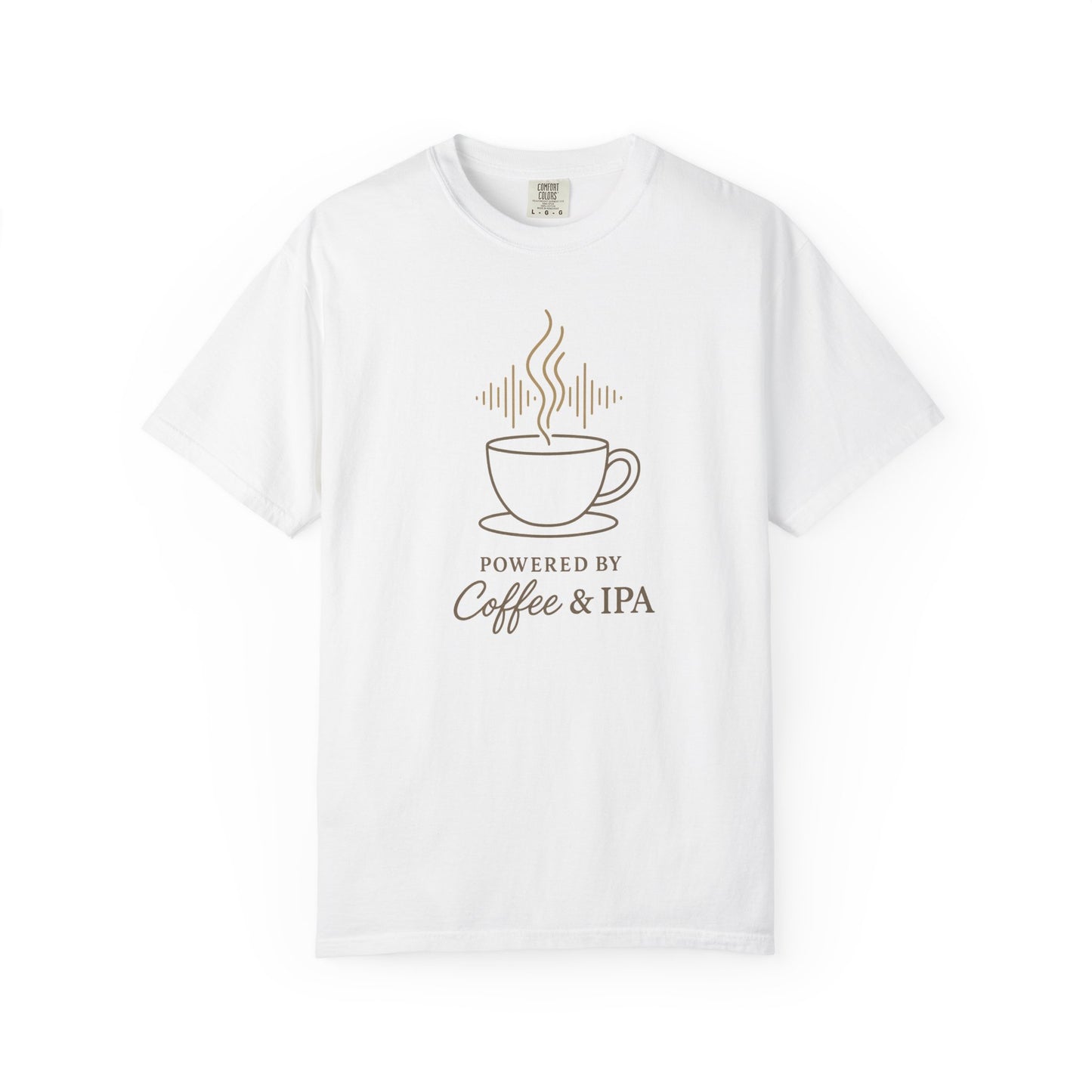 Powered by Coffee & IEPs Shirt – Teacher SLP Special Education Tee – Comfort Colors 1717 Boho Tee