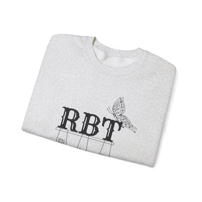 Boho Minimalist RBT Sweatshirt – Registered Behavior Technician Pride Crewneck, ABA Therapist Gift