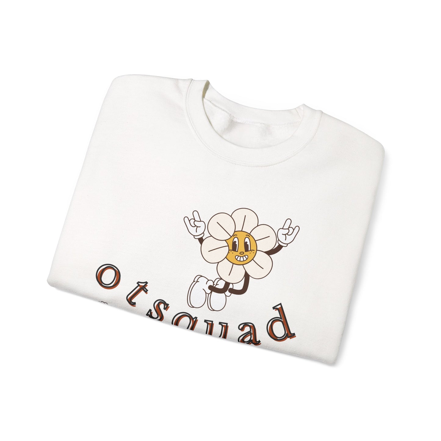 Squad OT Sweatshirt – Boho Minimalist Occupational Therapist Crewneck, Therapy Gift
