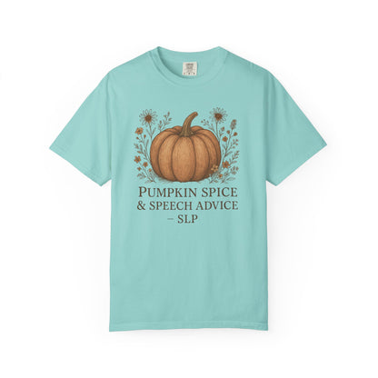 Copy of Boho Fall Pumpkin Graphic Tee – Speak Your Truth This Season Shirt – Autumn Comfort Colors 1717 Tee