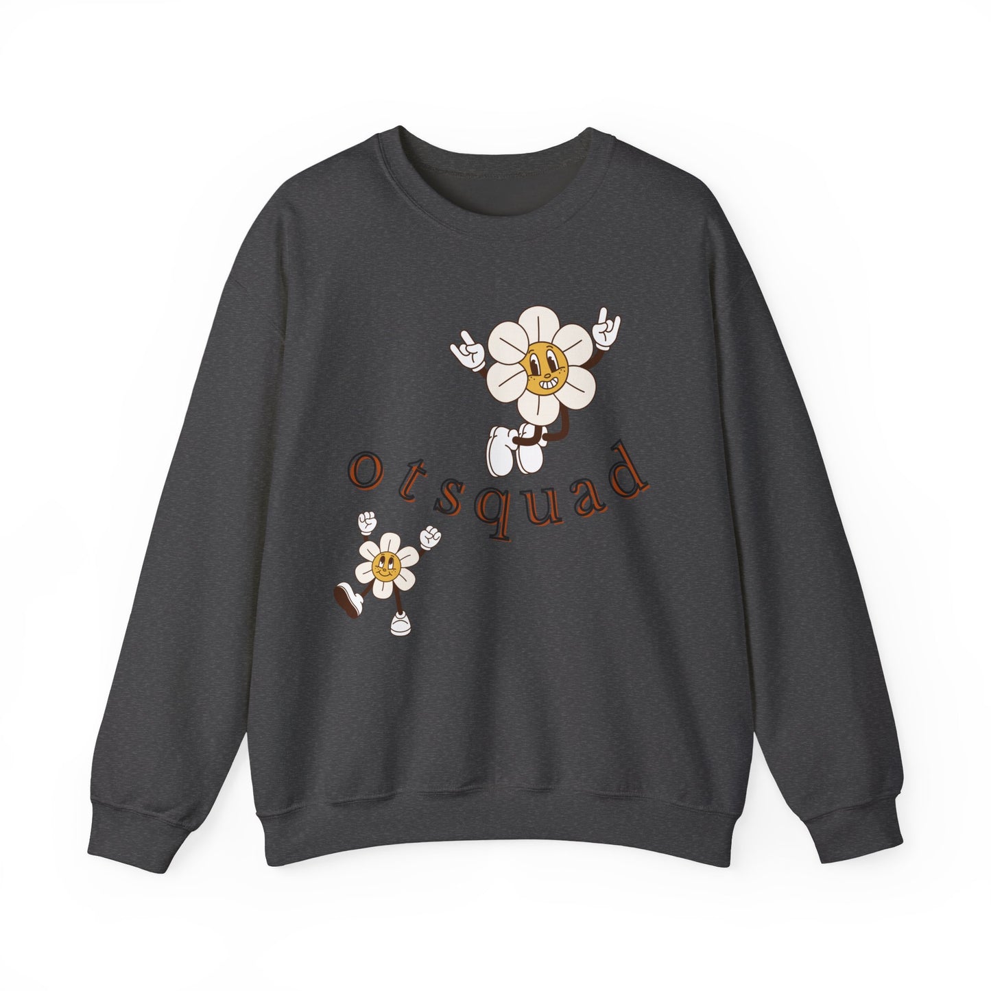 Squad OT Sweatshirt – Boho Minimalist Occupational Therapist Crewneck, Therapy Gift