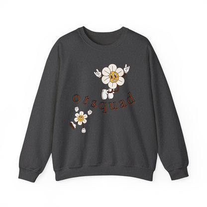 Squad OT Sweatshirt – Boho Minimalist Occupational Therapist Crewneck, Therapy Gift