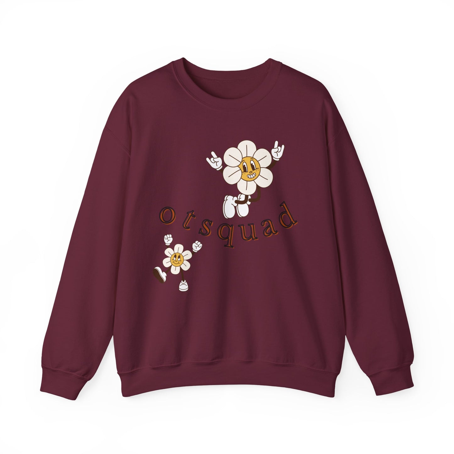 Squad OT Sweatshirt – Boho Minimalist Occupational Therapist Crewneck, Therapy Gift