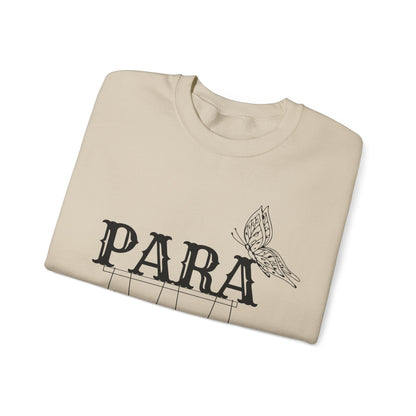 Boho Para Educator Sweatshirt – Minimalist Paraprofessional Crewneck, Teacher Pride Gift