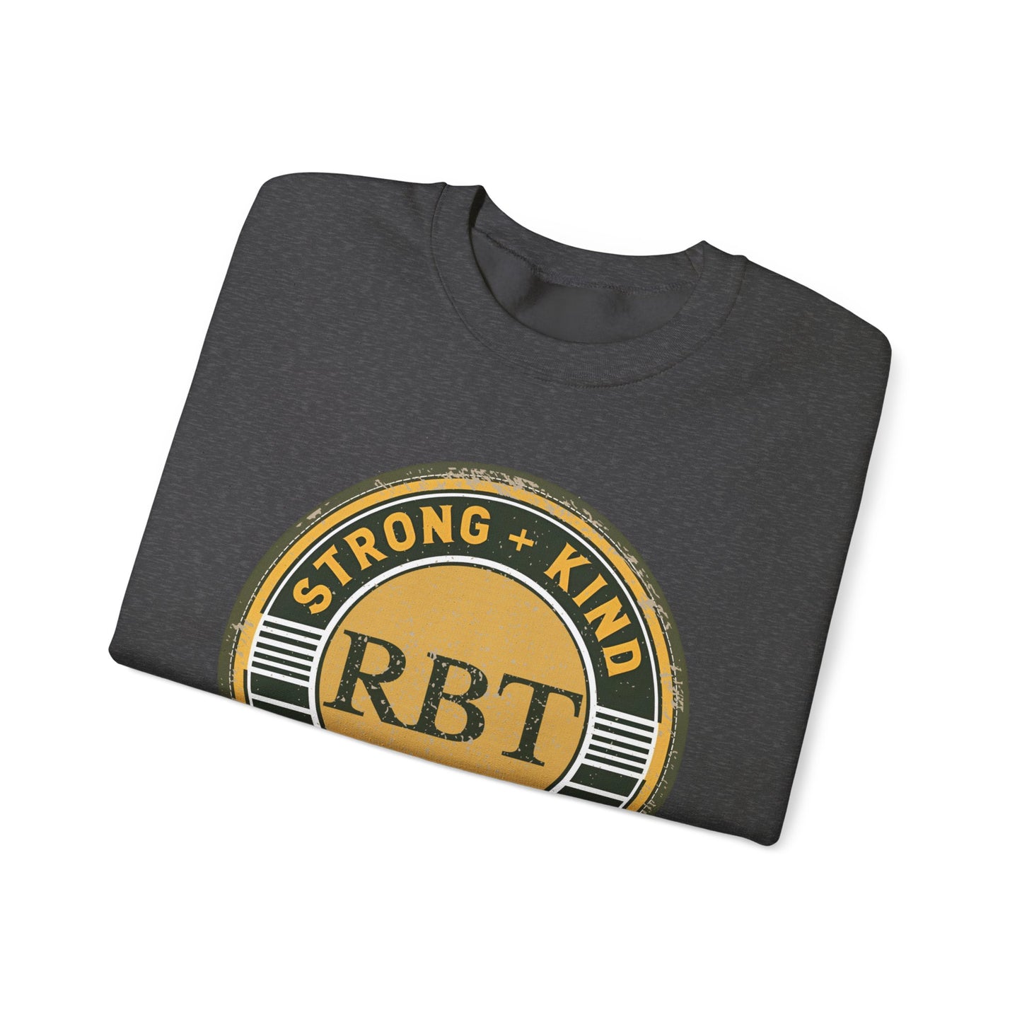 Boho Minimalist RBT Sweatshirt – Strong + Kind Registered Behavior Technician Crewneck, ABA Therapy Gift
