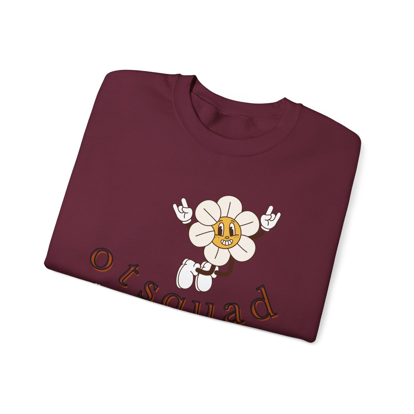 Squad OT Sweatshirt – Boho Minimalist Occupational Therapist Crewneck, Therapy Gift