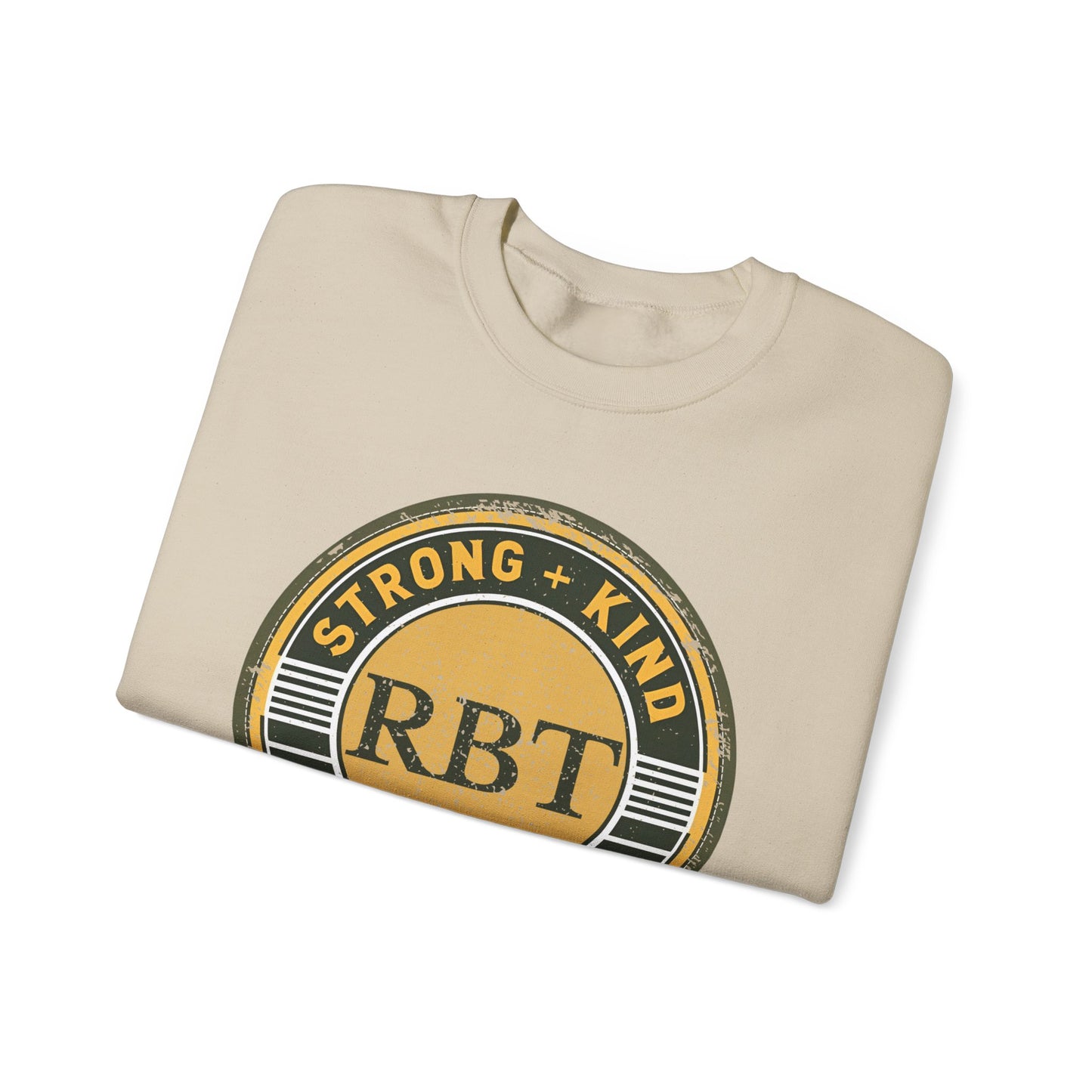 Boho Minimalist RBT Sweatshirt – Strong + Kind Registered Behavior Technician Crewneck, ABA Therapy Gift