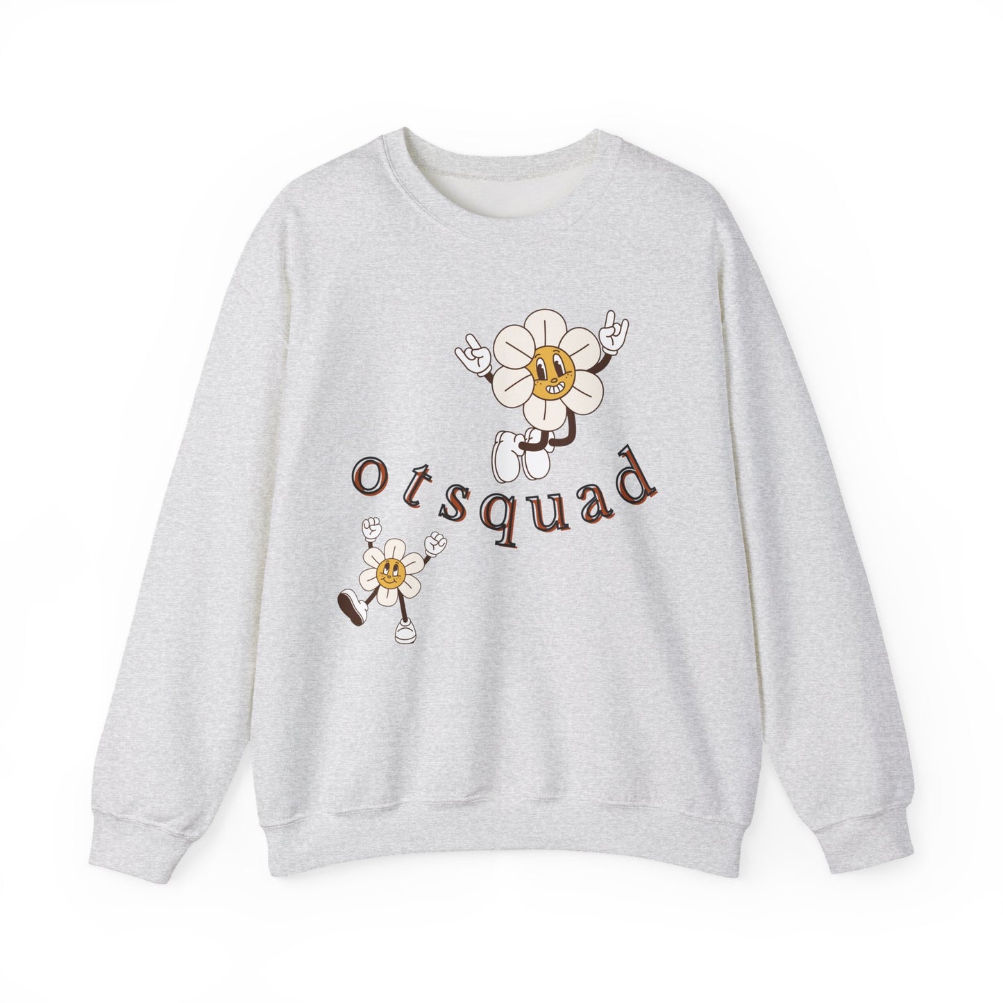 Squad OT Sweatshirt – Boho Minimalist Occupational Therapist Crewneck, Therapy Gift
