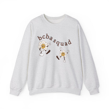 BCBA Sweatshirt – Boho Minimalist Behavior Analyst Crewneck, Therapist Gift