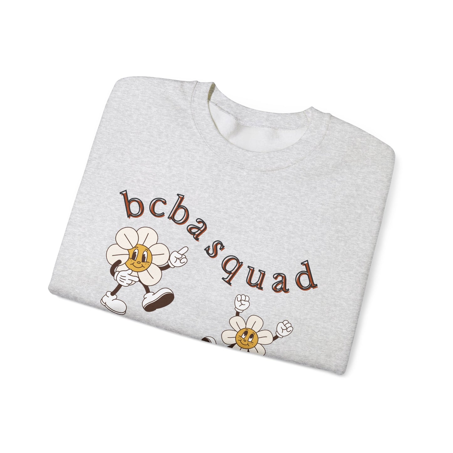 BCBA Sweatshirt – Boho Minimalist Behavior Analyst Crewneck, Therapist Gift